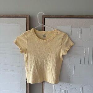Brandy Mellvile Yellow T-shirt